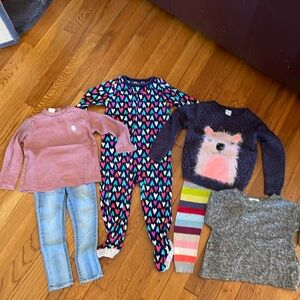 Zara kids and multiple brands kids size 2-3 years winter